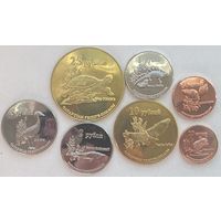 Татарстан 10, 50 копеек, 1, 2, 5, 10, 25 рублей 2013 г. Набор 7 монет