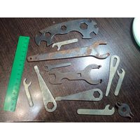 Велосипедные ключи СССР 12 шт. ЦЕНА ЗА ВСЕ