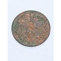 Италия 5 чентезимо 1867 года (   N  Ниаполь . )