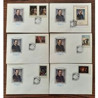 СССР 1976г. 6 КПД одним лотом. худ.Черкасов. Федотов. СГ.