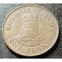 Джерси 1 пенни, 1987    ( 1-2-8 )
