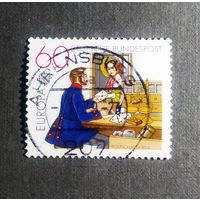 Марка Германия 1979 год История почты