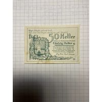50 геллеров (нотгельды) Австрия.-2212