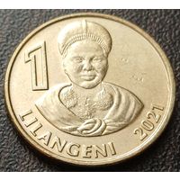 Эсватини (Свазиленд) 1 лилангени, 2021    ( 1-8-4 )