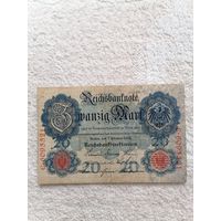 20 марок 1908 года