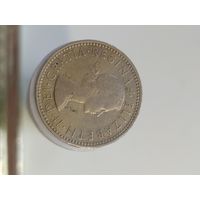 1 шиллинг Великобритания 1966 года год лот 44