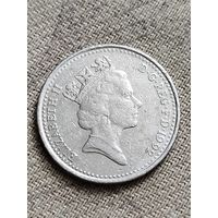 Распродажа - 10 пенсов 1992г.,Великобритания,Елизавета 2