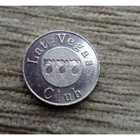 Werty71 Латвия Жетон Токен игровой Казино Лат Лас Вегас Клуб 777