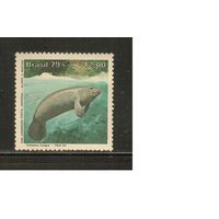 Бразилия-1979(Мих.1710) , **  , Морская  Фауна,