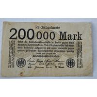 1923 год Германия 200 000 марок