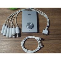 Apogee duet firewire Interface Аудиоинтерфейс звуковая карта ЦАП DAC