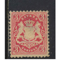Германия Бавария Кор 1875 Герб Стандарт #33*