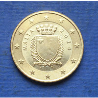 Мальта 50 евроцентов 2024