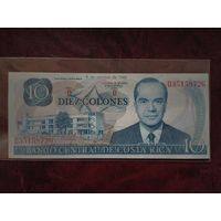 10 колон Коста-Рика 1985 г.