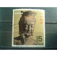 Япония, 1967. Художественные сокровища. Голова статуи