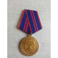 Медаль. 80 лет БХСС ОБЭП.