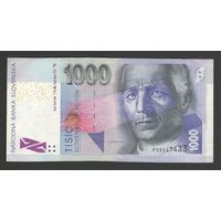 Словакия 1000 крон 1999 года. Тип Р-32. Состояние XF