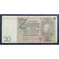 20 марок Германия 1929 г.
