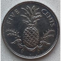 Багамские острова (Багамы) 5 центов 2000 г.