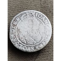 Распродажа -шесть грошей (шостак) 1664г.,Ян казимир,Речь Посполитая