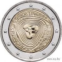 2 евро 2019 Литва Сутартинес UNC из ролла