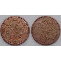 2 евроцента 2010 г Германия D