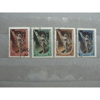 Продажа коллекции с 1 рубля! Гашеные почтовые марки СССР 1957г.