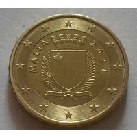 10 евроцентов, Мальта 2021 г.