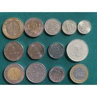 Сирия, Турция,ОАЭ,Бахрейн,Катар,Египет(набор моне одним лотом)-1