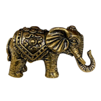 Статуэтка миниатюра Слоник Латунь