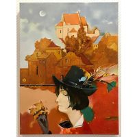 Каталожный Товстик В.А. "Осень", 2005 год. 80х60 см. Холст, масло.
