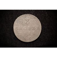 3 гроша 1811 г. Варшавское герцогство, Фридрих Август I