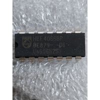 Микросхема логики HEF4066BT / Четыре двунаправленных ключа/ DIP-14