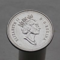 Канада 25 центов 1995