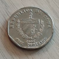 Куба 10 сентаво 2000г.