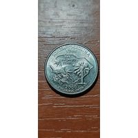 США Штаты и территории 25 центов (квотер) Южная Каролина 2000