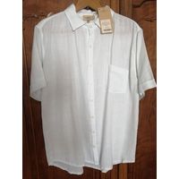 НОВАЯ рубашка из Турции, р-р М, 100% cotton