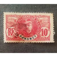 Марка Золотой берег 1906 год Генерал Федерб