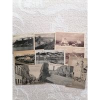Почтовые карточки с видами Гродно. Первая половина 20-го века. 9 штук - одним лотом.