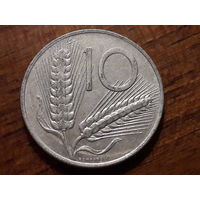 Италия 10 лир 1982