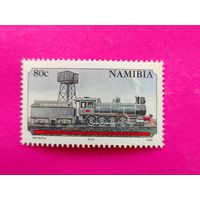 Намибия. Паровоз. ( 1 марка ) 1995 года. 2-17.