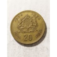 Марокко 20 сантимат 1974