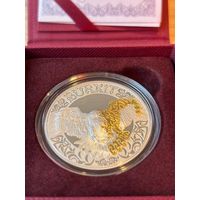 2022 Казахстан 500 тенге Беркут 5 ая монета серии Тотемные животные тираж 5000 шт