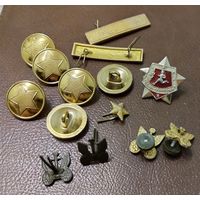 Лот по вооруженным силам СССР, с рубля!!!