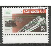 Канада. Выставка EXPO'86. Ванкувер. 1986г. Mi#990.