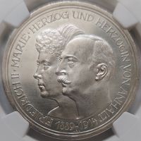 5 марок 1914 Анхальт MS-63 NGC. Редкость. Тираж 30 тыс экз. Возможен небольшой торг