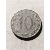 Чехословакия 10 геллер 1954