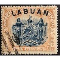 Лабуан. Колония Великобритании. 1897г. Mi78