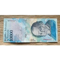 Werty71 Венесуэла 10000 боливар 2017 UNC банкнота