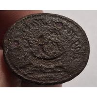 Старинная печать. Надписи. Лодка (Лодзя) ?